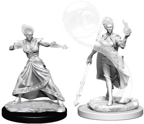 D&D Nolzur's Marvelous Unpainted Minis: W5 Fire Genasi Female Wizard