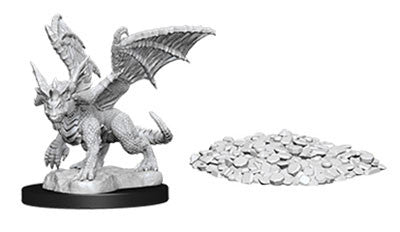 D&D Nolzur's Marvelous Unpainted Minis: W10 Blue Dragon Wyrmling