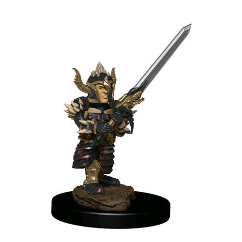 D&D Premium Painted Figure: W6 Male Halfling Fighter