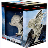 D&D Premium Painted Figure: Adult White Dragon